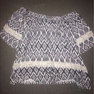 off the shoulder top